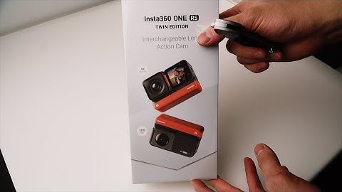 UNBOXING the Insta360 ONE RS Twin Edition
