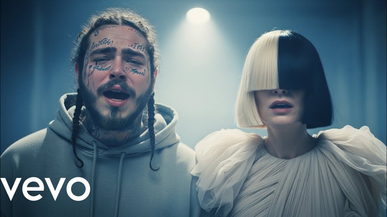 Post Malone ft Sia - Rise Through the Storm(lyrics video)