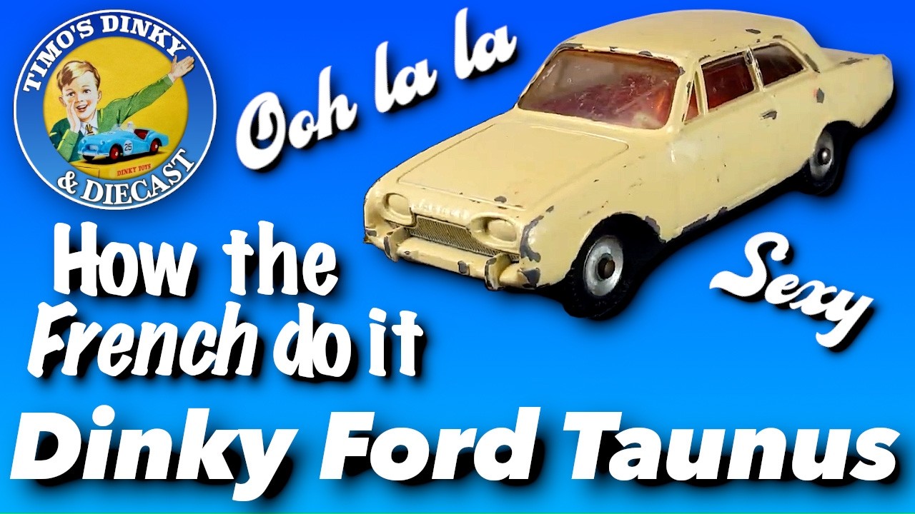 Dinky 559 Ford Taunus Restoration #dinky #dinkytoys #corgitoys