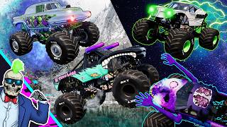 Monster Jam INSANE Racing, Freestyle and High Speed Jumps #120 | BeamNG Drive | Grave Digger