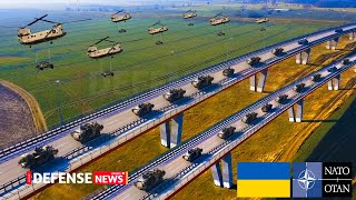 Finally: 30,000 Troops, 1,500 Armored vehicles and 230 tank NATO allies arrived at ukraine border