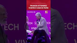 PM Modi At VivaTech 2026: India Takes Center Stage At Europe’s Biggest Tech Summit #shorts #pmmodi