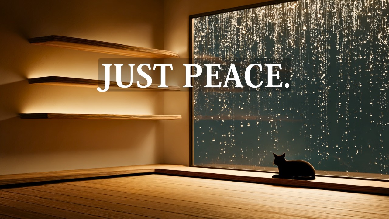 (Deep Sleep Music) Heal Your Tired Soul on a Gentle Rainy Night: You’re Doing Enough.