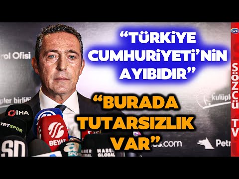 Kulüpler Birliği Toplantısı Sonrası Ali Koç Eski Defterleri Açtı! 'Fenerbahçe Kafilesi Kurşunlandı'