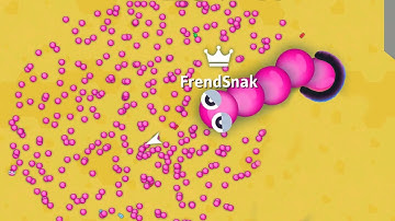 Pinky Teleported To Eat His Own Score After Dying with 15000 score In Snake.io