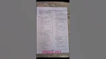 Thumbnail of UPSSSC PET SYLLABUS #upssscpet #song #gk #status #news #coversong