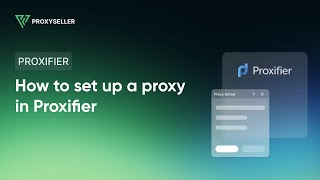 How to set up the Proxifier correctly