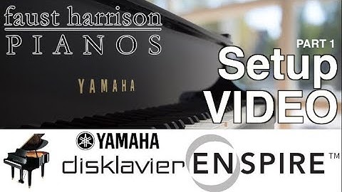 Disklavier Setup Part 1 - How to connect to Disklavier without Internet