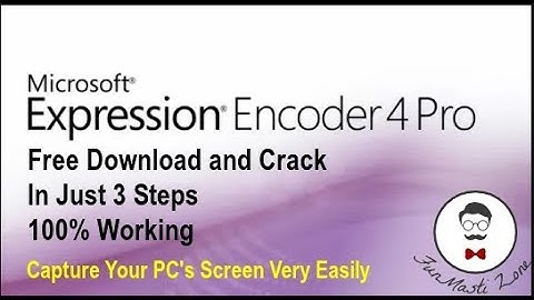 Download & Crack Microsoft Expression Encoder 4 with Screen Capture - Record PC Screen Very Easily