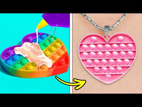 Cute And Wonderful DIY Jewelry With Clay, Epoxy And Glue Gun || Stunning Mini Crafts You Will Love