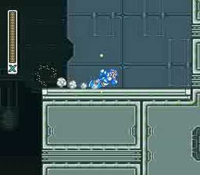 Mega Man X - Flame Mammoth - Level speedrun