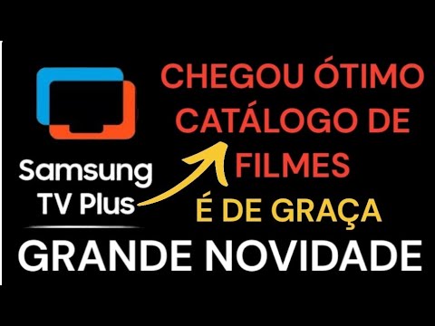 SAMSUNG TV PLUS Grande Novidade Chegou Ótimo Catálogo De FILMES