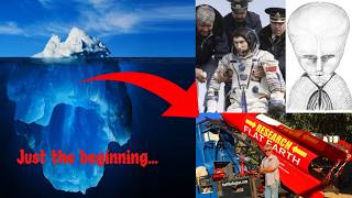 The space exploration and conspiracy Iceberg {Top}