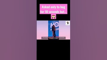 Asked only to hug for 10 seconds but... 🙈 #gaptheseries #gapyuri #freenbeck