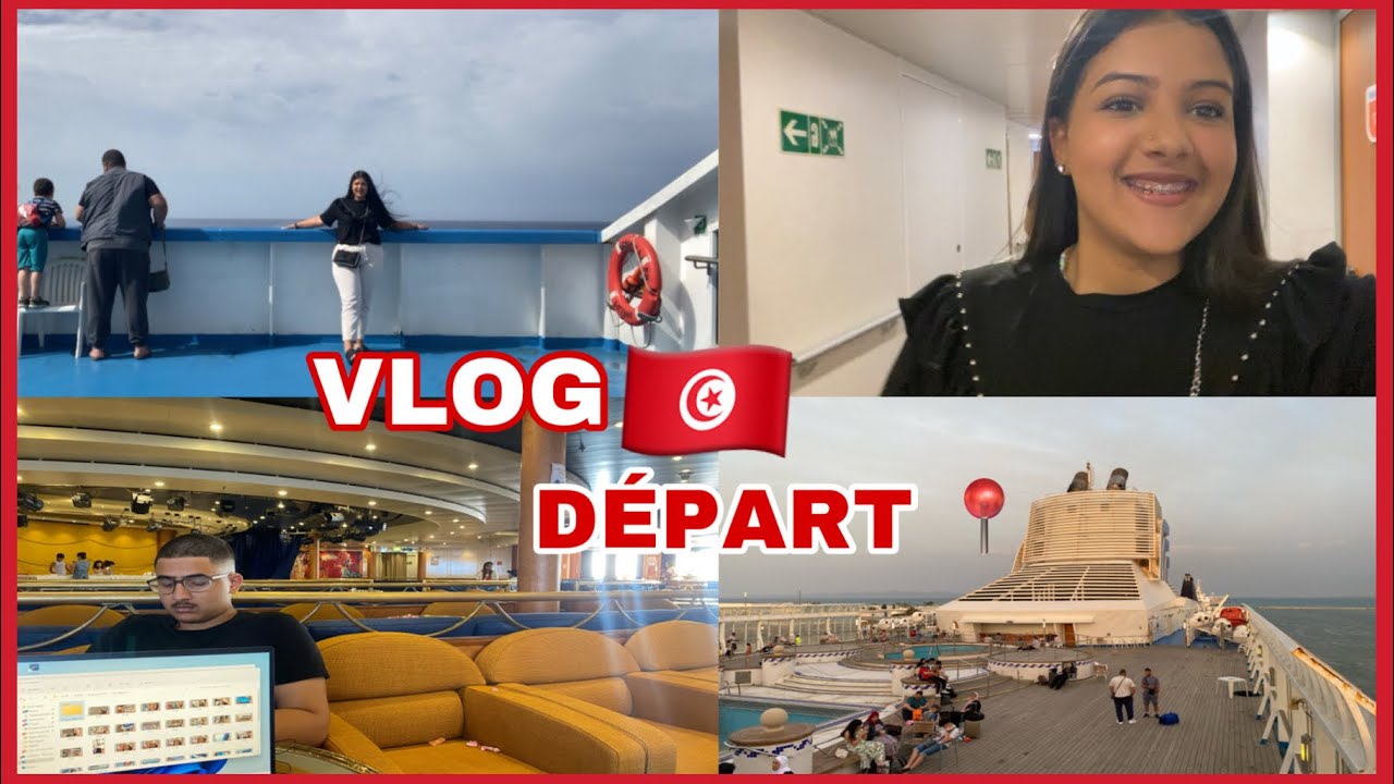 VLOG : DÉPART EN TUNISIE 🇹🇳 #2
