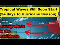 Strong winds pulse through the caribbean very warm atlantic to fuel hurricane season  280424