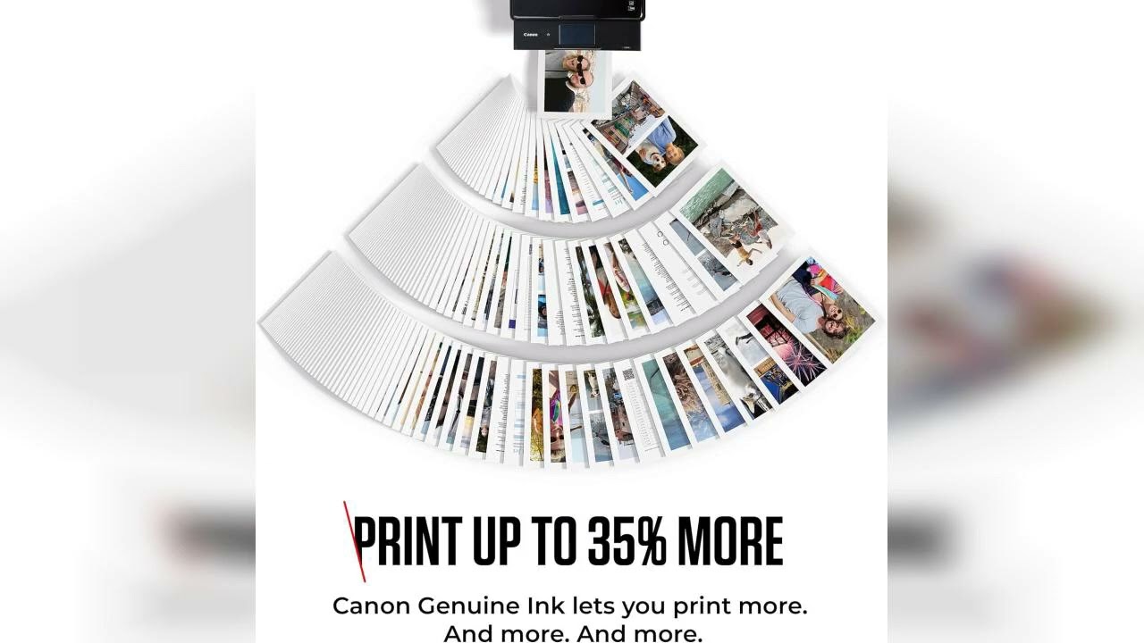 Rezension: Canon PG-585XL (Black) Genuine Ink Cartridge - Compatible with PIXMA TS7650i and TS7750i