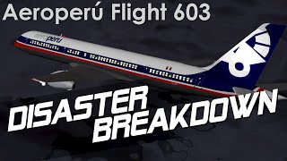 How A Piece Of Tape Led To This Plane Crash (Aeroperu Flight 603) - DISASTER BREAKDOWN