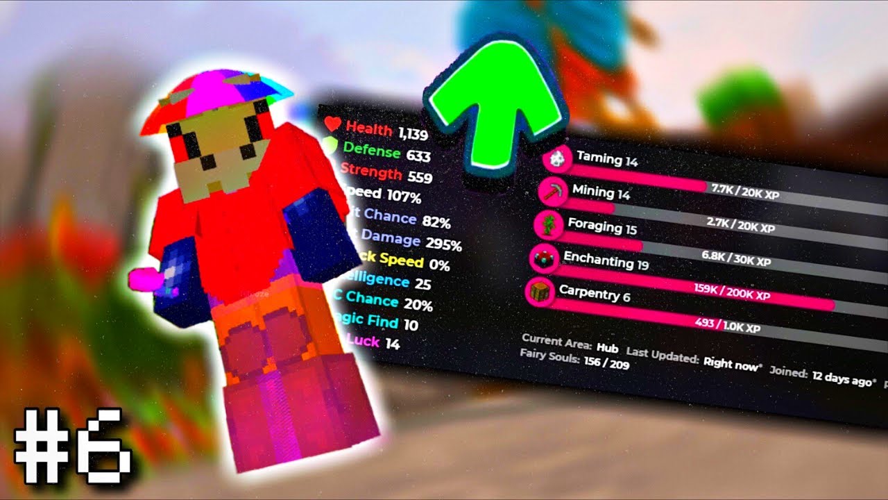 How I became early game!.. Wheat to End Game #6 (Hypixel Skyblock