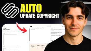 How to Automatically Update the Copyright in a Squarespace Footer (Tutorial 2026)