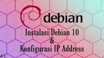 #1 Instalasi Debian 10 & Konfigurasi IP Address | Adentiarno Al Madani