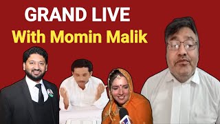 Grand Live With Momin Malik On Seema Haider Case #seemahaider #ghulamhaider #fiyazramaylive