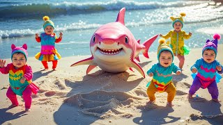 Baby Shark Song | Kids Dance & Kids Songs | Baby Songs BebeLuna 👶🦈
