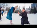 EPIC SURPRISE ICE SKATING PROPOSAL! ENGAGED IN CENTRAL PARK