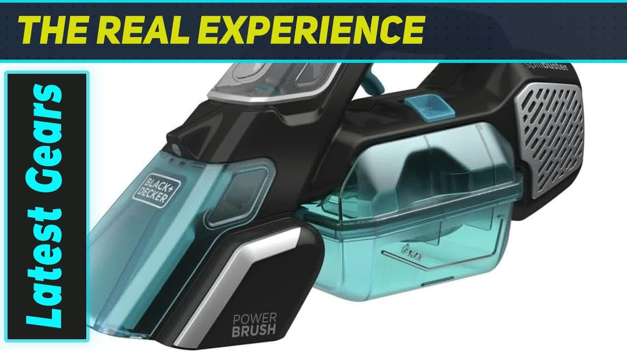 BLACK+DECKER Spillbuster BHSB320JP: Best Mini Carpet Cleaner and Vacuum