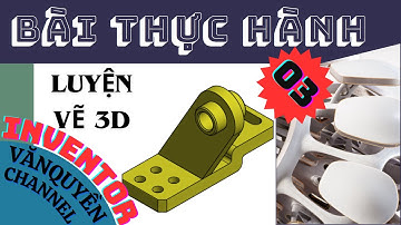 Autodesk Inventor | Học vẽ cơ bản cho người mới bắt đầu - Bài 03