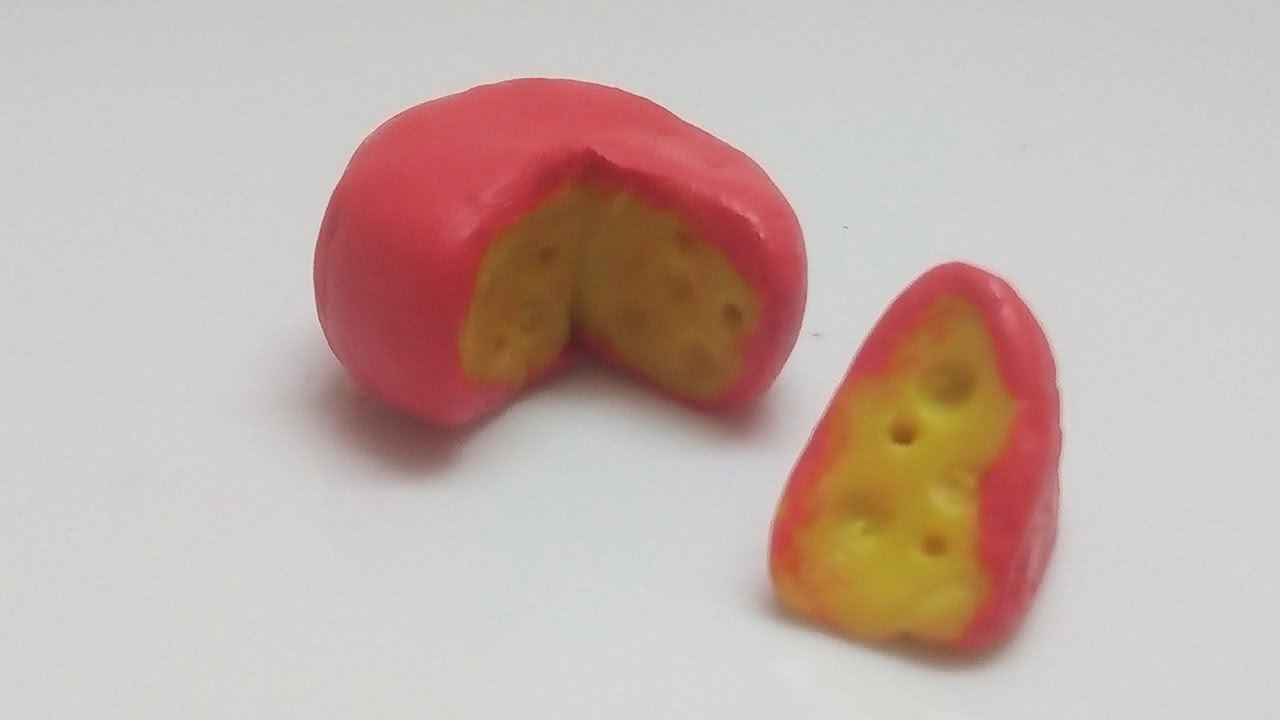 Как слепить Сыр 🐮 из пластилина (Modelling Clay Cheese).