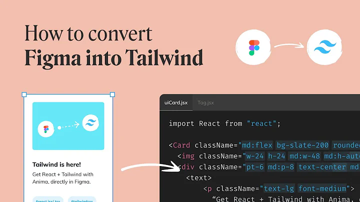 How to convert Figma into Tailwind CSS