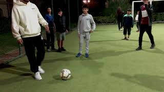 Mahir Emreli Playing Football With Kids In Baku Uşaqlarla Futbol Oynayir Vaxt Keçirir