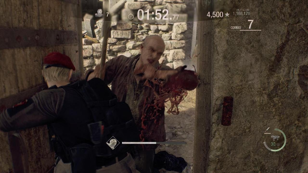 Resident Evil 4 Remake - PS5 - S++ - 150 Combo - Krauser - Mercenaries - Village - RE4