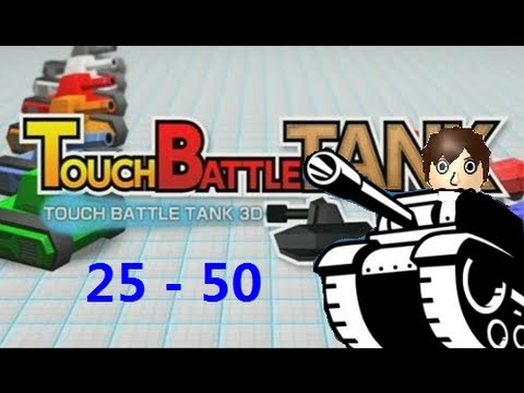 Touch Battle Tank 3D walkthrough Blue tank levels 25 - 50