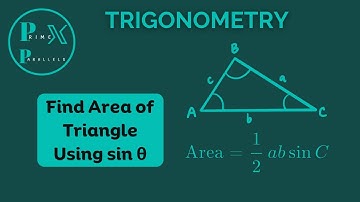 Area of Triangle Using sin θ