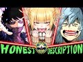 Every League of Villains Member in Hero Academia - Honest Anime Descriptions (No MHA Manga Spoilers)