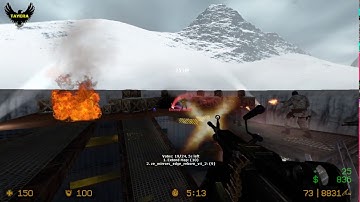 ZOMBIE ESCAPE ROUND ON COUNTER-STRIKE: SOURCE, map: ze_lila_panic, CSS