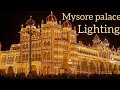Mysore Palace Light Show Mysore Palace Night view Mysore palace lighting New Year Dasara Exibition