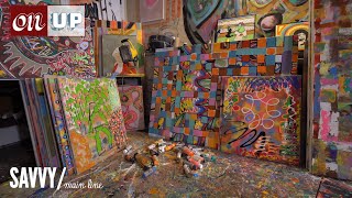 Main Line Outsider Artist Describes How He Paints | SAVVY Main Line Extra