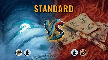 MTG Standard - Azorius Midrange by DamienF16 VS Izzet Aggro by Nanoplasm