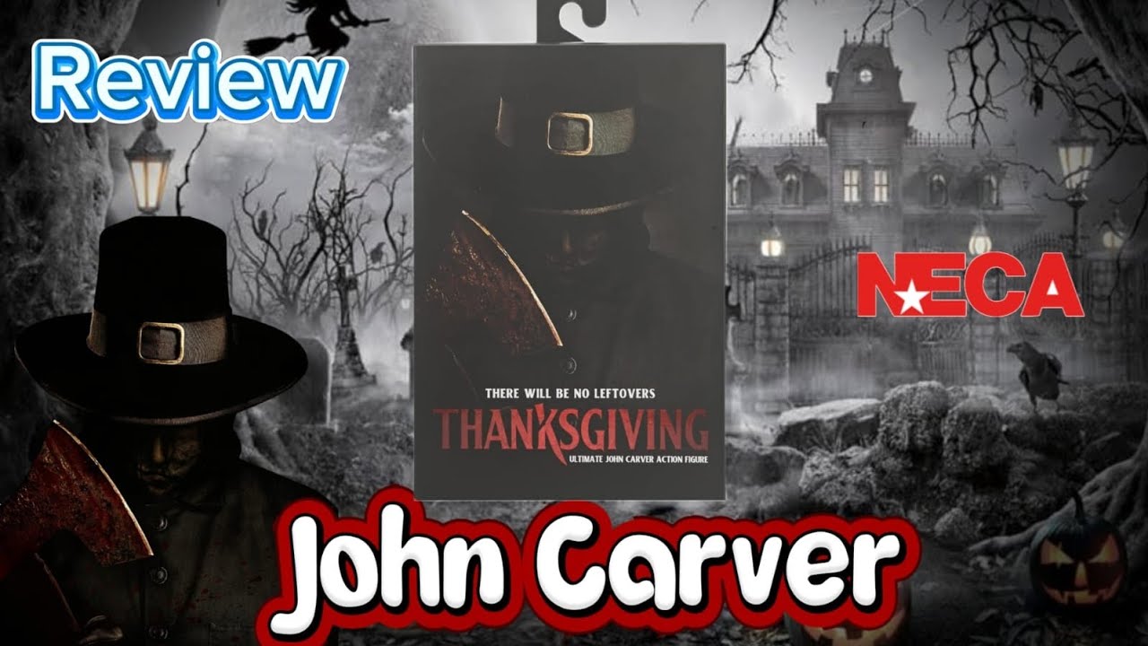 Review PT-BR Neca Ultimate John Carver Thanksgiving 