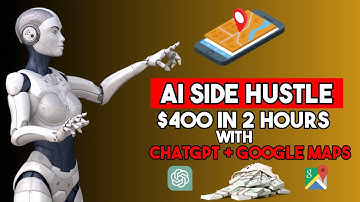 AI Side Hustle - $400 in 2 Hours with ChatGPT + Google Maps