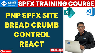 PnP SPFx Site Breadcrumb Control React | PnP Site Breadcrumb Control In SharePoint Framework