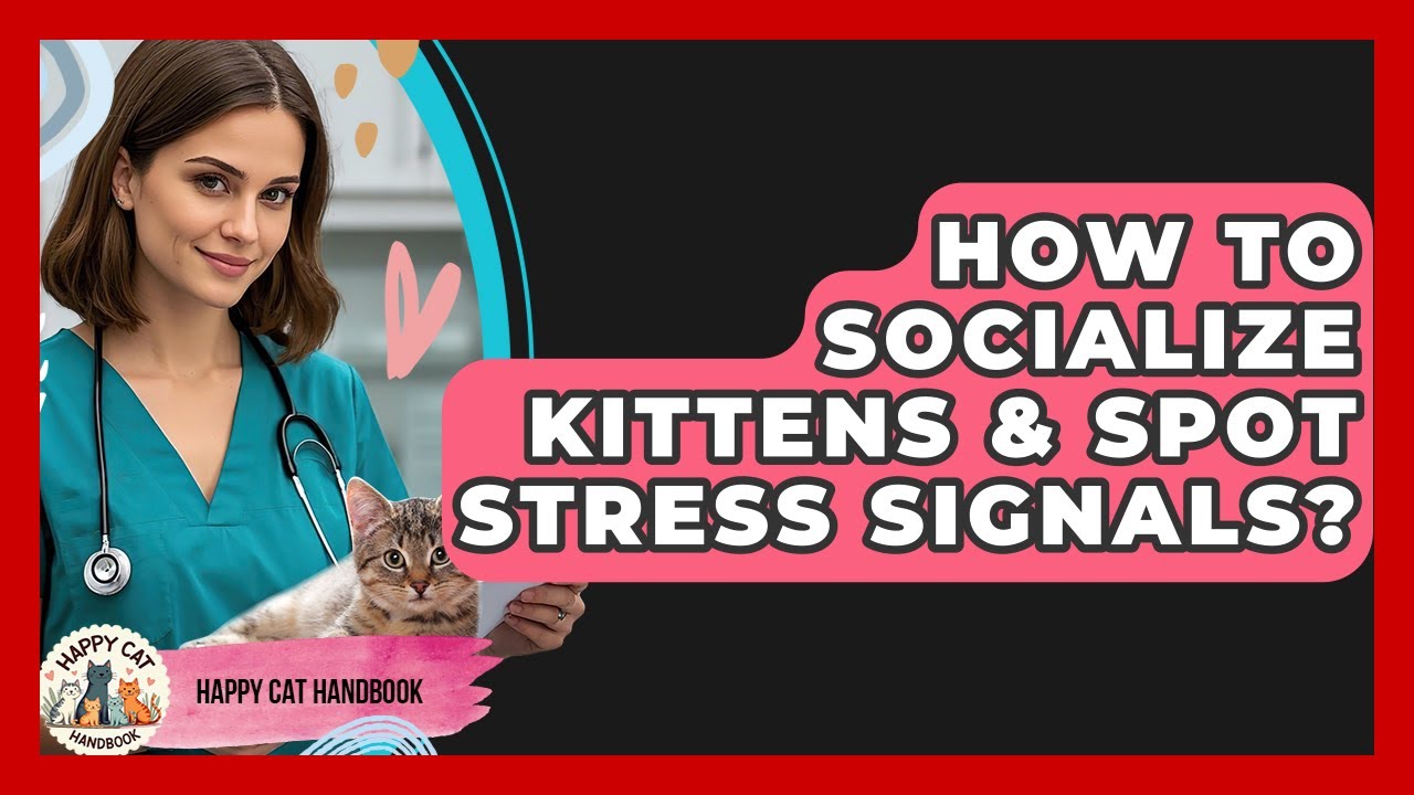 How To Socialize Kittens & Spot Stress Signals? - Happy Cat Handbook