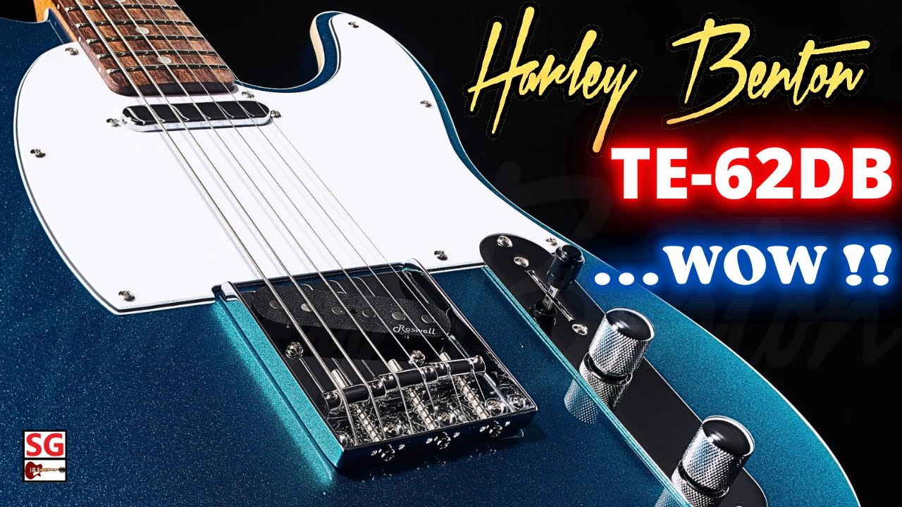 HARLEY BENTON TE 62 🔥 A MUST-HAVE TELECASTER! (subtitled) - YouTube