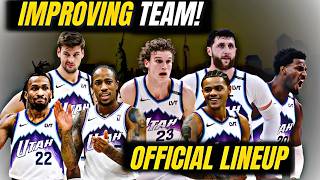 UTAH JAZZ OFFICIAL LINEUP 2026-27 | COMPLETE ROSTER & STARTING 5 🏀🔥