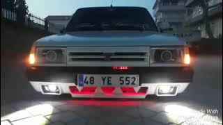 Tofaş Angel Mercek Bmw Gibi Çakarlı Modül Ve Angel Mercek Sis Lamba Air Süspansiyon Tampon Yerde Ve