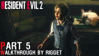 Resident Evil 2 Remake Claire (2) Прохождение Часть 5 