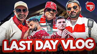 GOODBYE SALAH & ROBBO 💔 | FINAL DAY VLOG | #LFC #Brentford #BPL